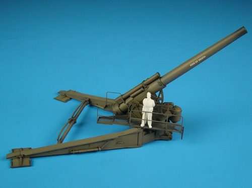 Hauler M1 240mm howitzer IN FIRE POSITION 1:72 (HLP72006)