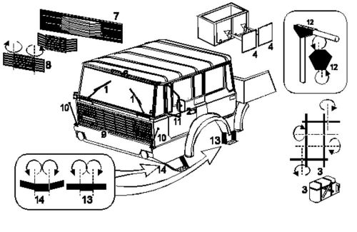 Hauler T813 6x6 1:87 (HLR87012)