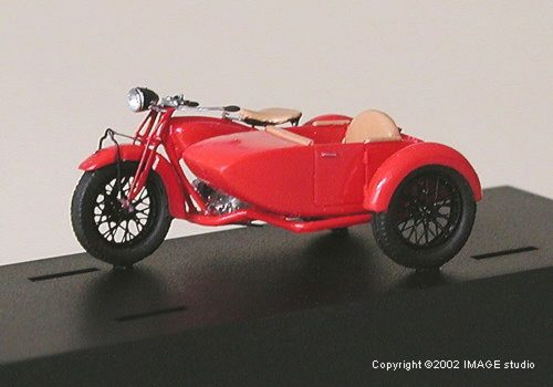 Hauler Indian SCOUT - sidecar 1928 1:87 (HLR87142)