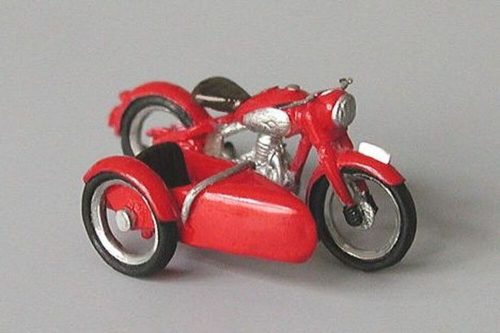 Hauler Jawa 250 Perak with sidecar year1946 1:87 (HLR87159)