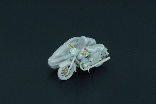 Hauler JW 250 ,,Kýva?ka‘‘ r 1956 w sidecar Velorex 560 1:87 (HLR87194)