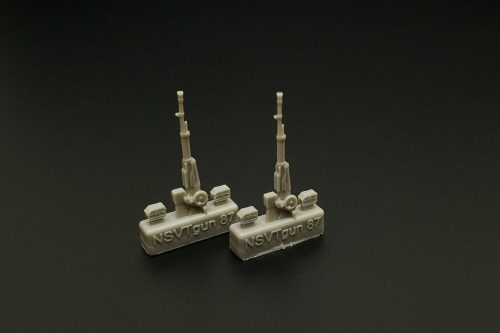 Hauler NSVT 12,7mm tank heavy machine gun (2pcs) 1:87 (HLR87200)