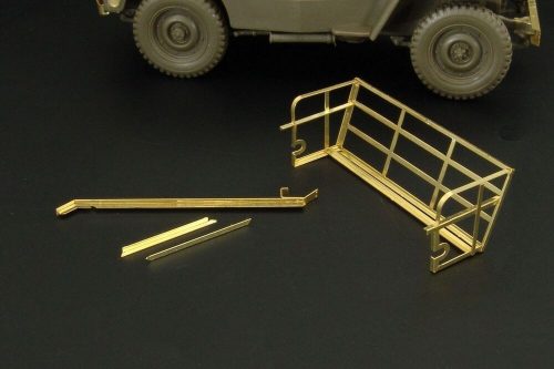 Hauler Jeep basket nad wire cuter 1:35 (HLU35037)