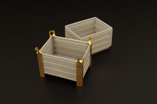 Hauler Steel containers (2pcs) 1:35 (HLU35076)