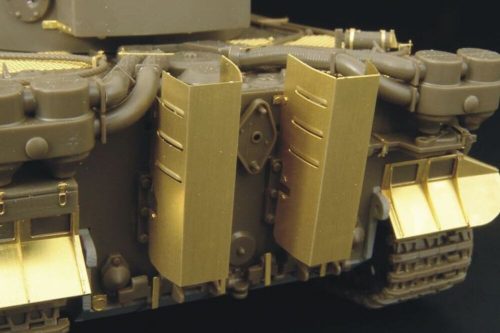 Hauler TIGER I EXHAUST COVER initial prod 1:48 (HLX48126)