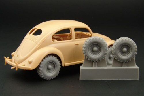 Hauler 4x4 wheels for VW type 82E Kafer 1:48 (HLX48173)