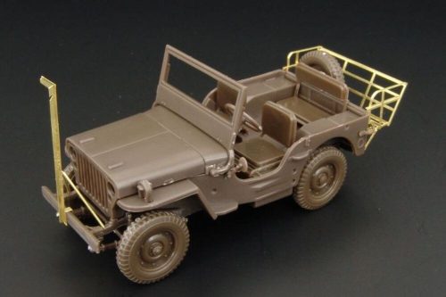 Hauler JEEP wire cutter and basket 1:48 (HLX48192)