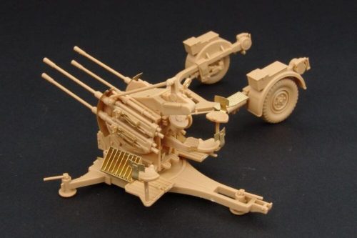 Hauler 2 cm FLAK 38 flakvierling BASIC set 1:48 (HLX48243)