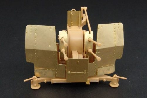 Hauler 2 cm FLAK 38 flakvierling SHIELDS set 1:48 (HLX48244)