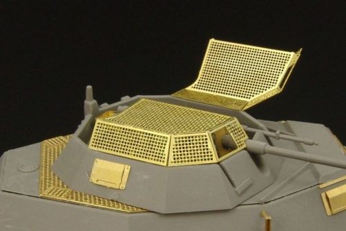 Hauler Sd Kfz 222 grills 1:48 (HLX48249)