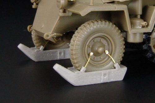 Hauler Sd Kfz 250-251 front wheels SKI 1:48 (HLX48281)