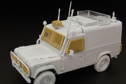 Hauler Land Rover Snatch grills-mesh 1:48 (HLX48335)