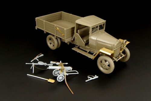 Hauler Soviet 1 5t Cargo Truck 1941 Gaz MM (Tamiya) 1:48 (HLX48347)