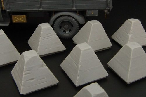 Hauler Dragon’s Teeth tank traps 1:48 (HLX48367)