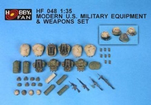 Hobby Fan Modern U.S. Milit. Equip. & Weapons Set 1:35 (HF048)