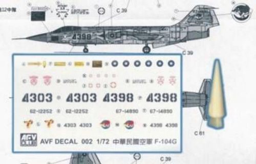 Hobby Fan Conversion Kit for RF104G LOROP 1:72 (HF052)