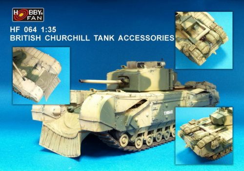 Hobby Fan British Churchill Tank Accessories 1:35 (HF064)