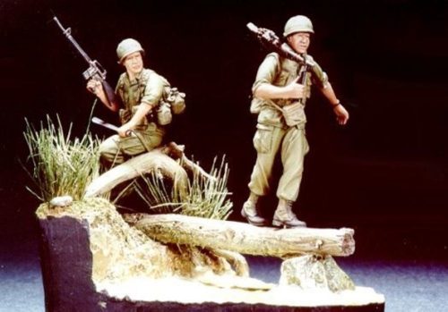 Hobby Fan 1st Infantry Div. Balance Vietn. '68 w/B 1:35 (HF505)