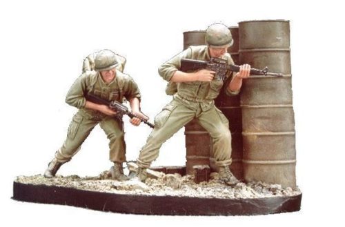 Hobby Fan U.S. Marines Battle of Hue 1968(3) w /B 1:35 (HF510)