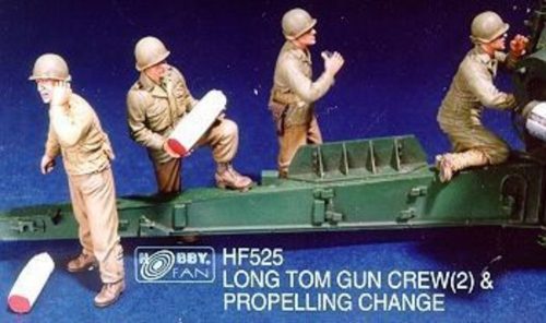 Hobby Fan Long Tom Gun Crew(2) & Propelling Change 1:35 (HF525)