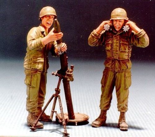 Hobby Fan U.S. V.N. war M29 81mm Mortar w/Crew 1:35 (HF531)