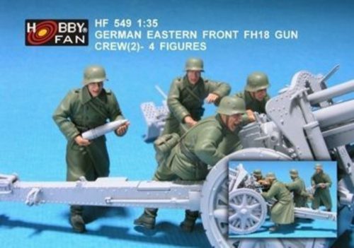 Hobby Fan German eastern front FH18 gun crew(2)-4F 1:35 (HF549)