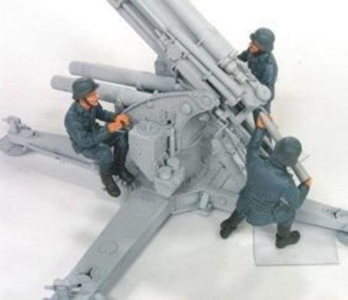 Hobby Fan 88mm Flak Crew Set 2(Luftwaffe)-3 Fig. 1:35 (HF569)