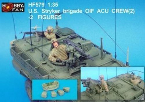 Hobby Fan U.S. Stryker brigade OIF ACU Crew(2)-2F. 1:35 (HF579)