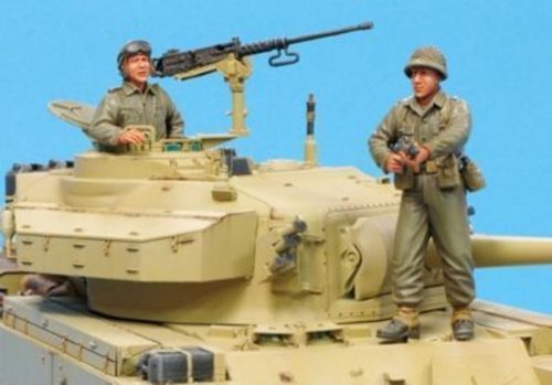 Hobby Fan IDF Centurion MK.5 (6 day war) Crew-2Fig 1:35 (HF581)