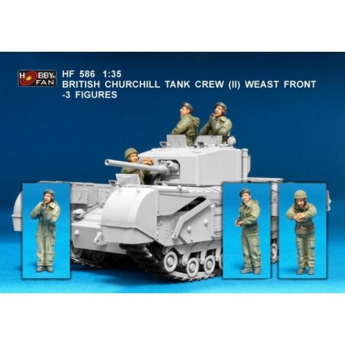 Hobby Fan Brit. Church. Tank Cr. (II) West Fr./3F 1:35 (HF586)