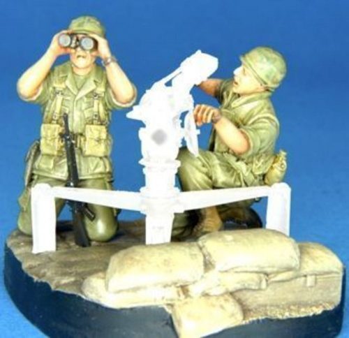 Hobby Fan U.S. Army 105mm gun crew Vietnam war 1:35 (HF704)