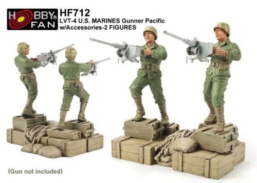 Hobby Fan LVT-4 US Marines Gunner Pacif. 2 Figuren 1:35 (HF712)