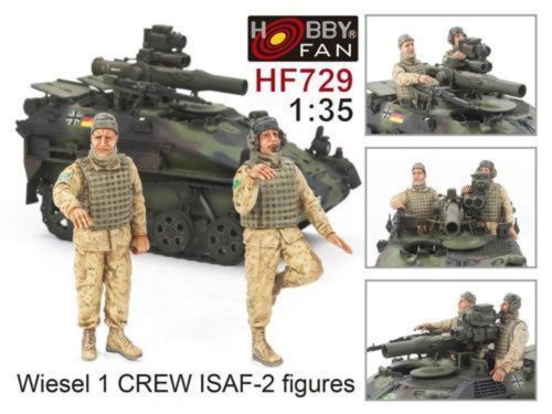 Hobby Fan Wiesel 1 Crew ISAF-2 figures 1:35 (HF729)