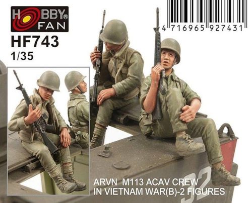 Hobby Fan ARVN M113 Crew(2) -2 Figures 1:35 (HF743)