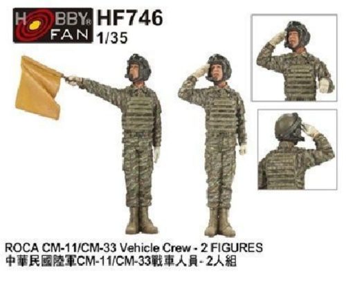 Hobby Fan ROCA CM-11/CM-33 Vehicle Crew-2 Figures 1:35 (HF746)