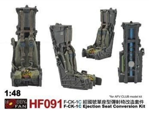 Hobby Fan F-CK-1C Ejection Seat Conversion kit for AR48108 1:48 (HF91)