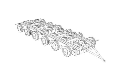 Hauler Culemeyer 80ton 1:120 (HTT120083)