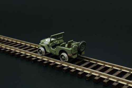 Hauler Railway Jeep (2pcs) 1:120 (HTT120084)