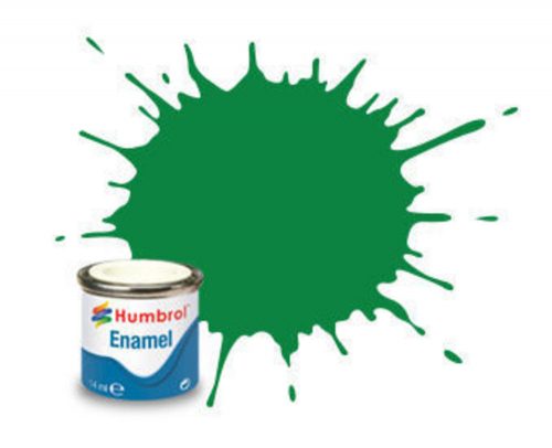 Humbrol Enamel Paint 002 Emerald Green glossy 14ml (AA0028)