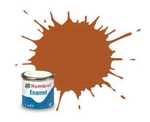 Humbrol Enamel Paint 009 Wood Brown, Glossy 14 ml (AA0103)