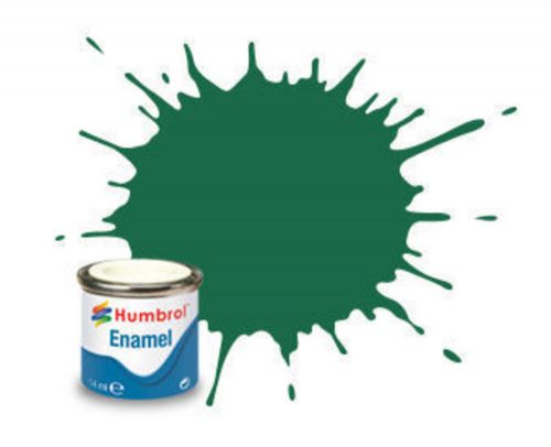 Humbrol Enamel Paint 030 Dark Green, Matt 14 ml (AA0326)