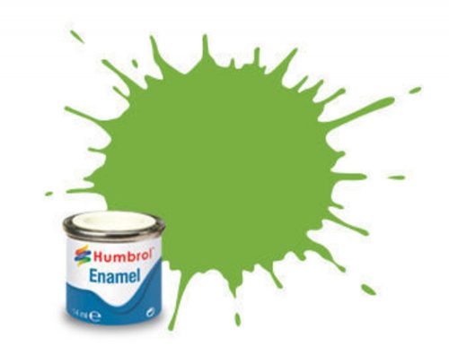 Humbrol Enamel Paint 038 Lime Green, Glossy 14 ml (AA0415)