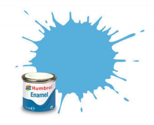 Humbrol Enamel Paint 047 Light Blue, Glossy 14 ml (AA0518)