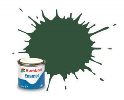 Humbrol Enamel Paint 078 Cockpit Green, Matt 14 ml (AA0864)