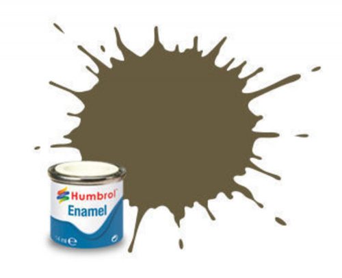 Humbrol Enamel Paint 086 Camouflage Green, Matt 14 ml (AA0953)