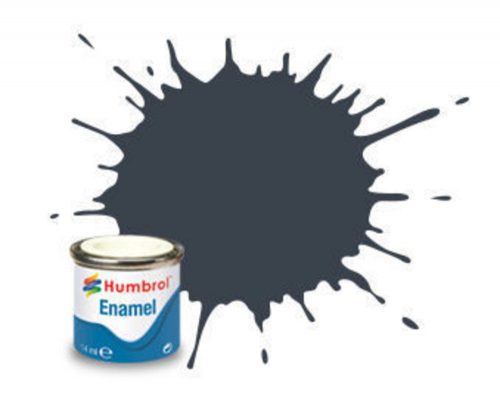 Humbrol Enamel Paint 032 Dark Grey, Matt 14 ml (AA1506)