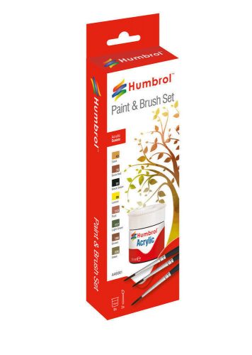 Humbrol Acrylic Set für Landschaft (AB9061)