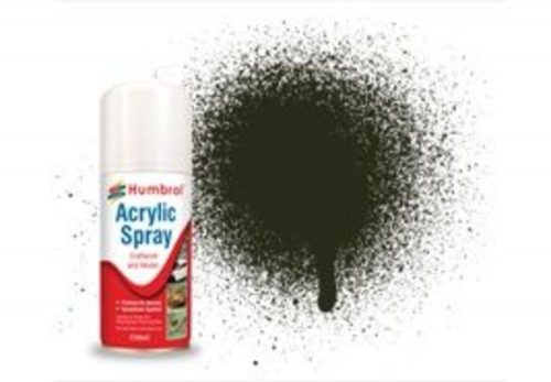 Humbrol Acrylic Spray 150 ml No 53 Gun Metal (AD6053)