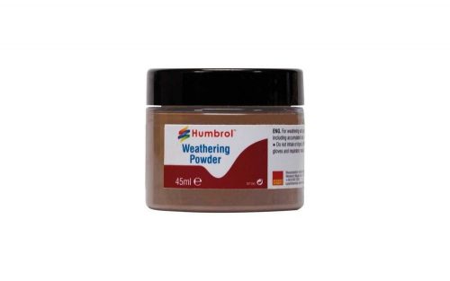 Humbrol Weathering Powder Dark Rust - 45ml (AV0019)