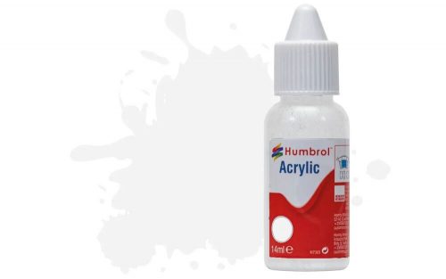 Humbrol Acrylic Paint No 49 Matt Varnish, Dropper Bottle 14 ml (DB0049)